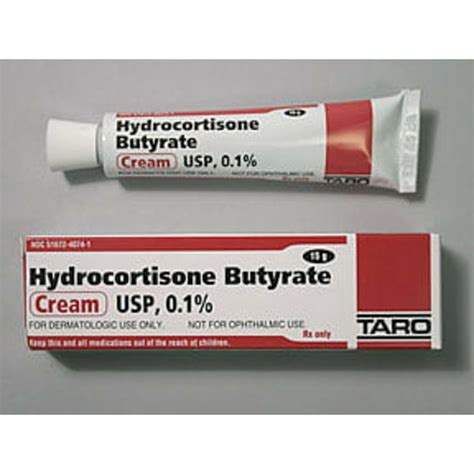 Taro Brand 01 Hydrocortisone Butyrate Cream 1 Each Delivery Or