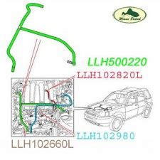 Land Rover Camshaft Cover To Inlet Manifold Pipe Hose Breather