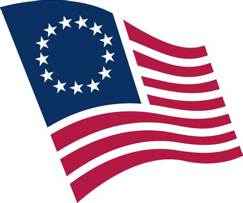 Us Colonial Flag Over Royalty Free Licensable Stock Vectors