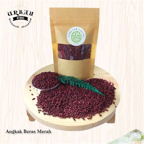 Jual Herbal Angkak Beras Merah Red Yeast Rice Obat Dbd Tradisional