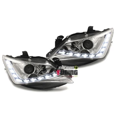 PHARES FEUX AVANTS LED DIURNES DE JOUR SEAT IBIZA 6J 2012 2015 04051