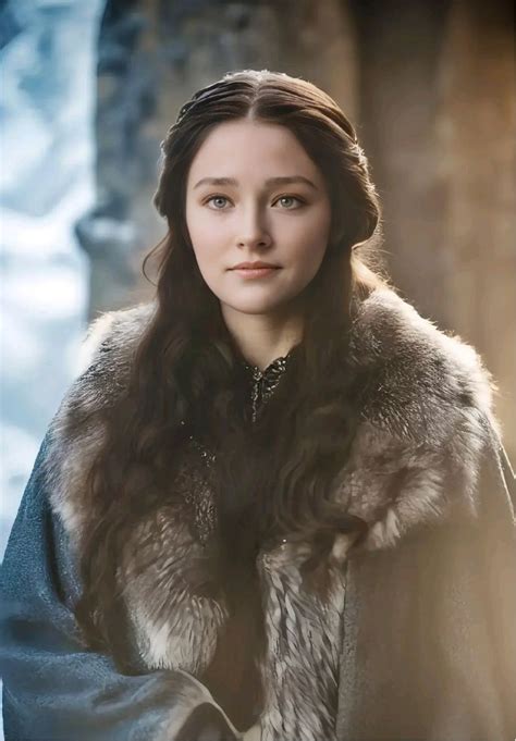 Olivia Hussey As Lyanna Stark By Ccarmyy On Tiktok In 2024 Queen