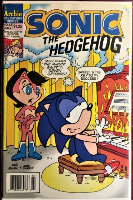 Sonic The Hedgehog Comic Book July First Edition Bagged