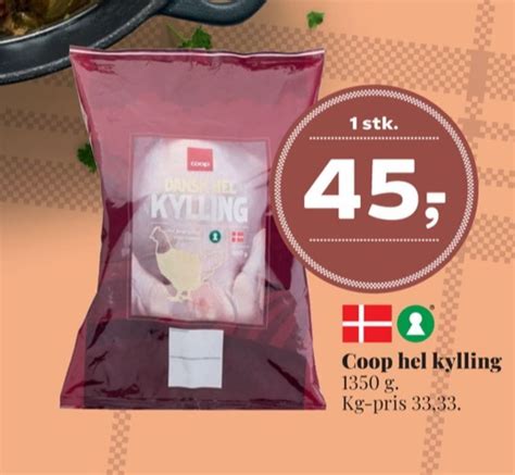 Coop Kylling Tilbud Hos Dagli Brugsen