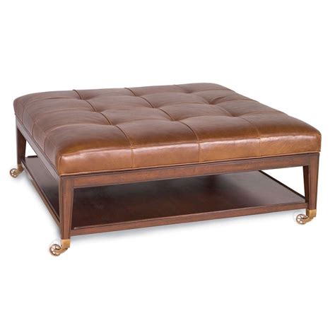 Best 10 Of Leather Ottoman Square Coffee Tables