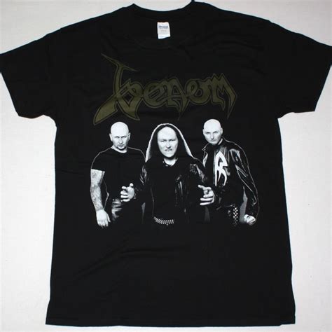 VENOM PHOTO BAND NEW BLACK T-SHIRT