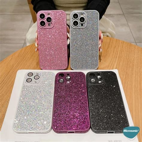 Microsonic Apple Iphone Pro Max K L F Bling Rhinestones Fiyat