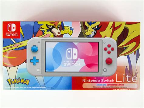 Nintendo Switch Lite Zacian And Zamazenta Edition Nintendo Switch