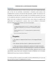 Introduccion A La Informacion Financiera Docx Introduccion A La