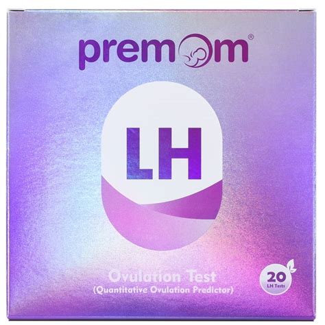 Premom Advanced Fertility Quantitative Ovulation Test Strips 20 Pack