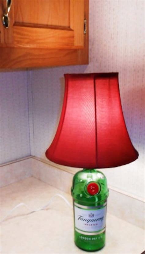 Recycled Liquor Bottle Lamps by Kams-store.com - Etsy