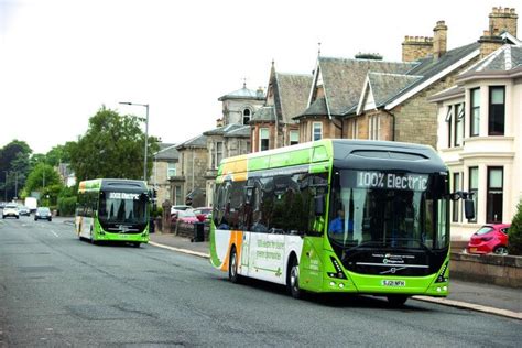 Stagecoach West Scotland And Sp Energy Introduce Uks First Electric