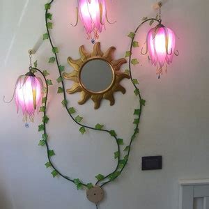 Fairytale Light Wall Lamp Made To Order Bright Buds Of Climbing Rose