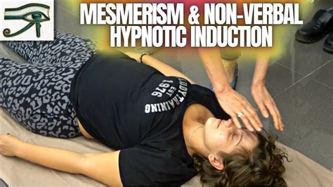 Mesmerism And Non Verbal Hypnotic Induction On Dr Marco Paret S