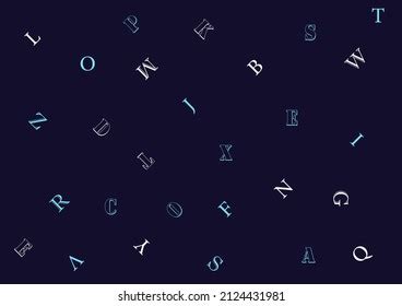 Background Font Letter Dark Blue Symbol Stock Illustration 2124431981 | Shutterstock