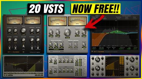 Toneboosters Unleashes 20 Free Vst Plugins Youtube