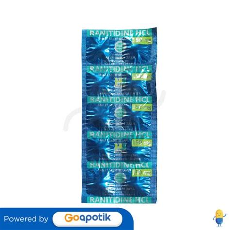 Ulasan Produk Ranitidine Hexpharm Mg Strip Tablet