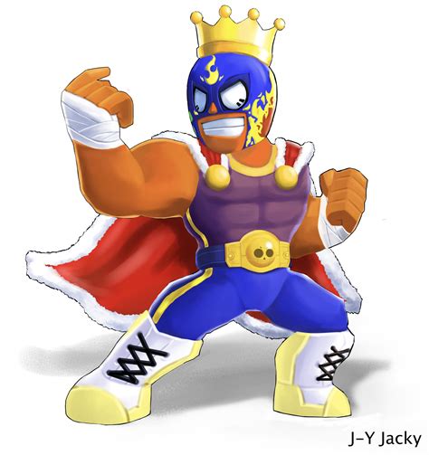 Brawl Stars Fan Art El Rey Primo Skin Remodel N3 Rbrawlstars