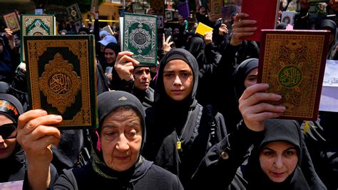 Thousands Of Muslims Take To The Streets To Express Outrage Over Quran