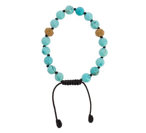 Tibetan Turquoise Wrist Mala Tierra Zen