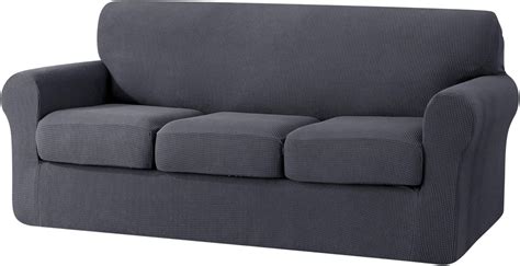 Su Subrtex 3 Seater Sofa Cover With 3 Separate Cushion Covers Stretch