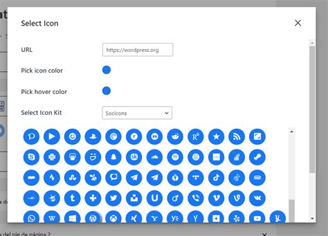 Añadir botones de redes sociales WordPress Webempresa