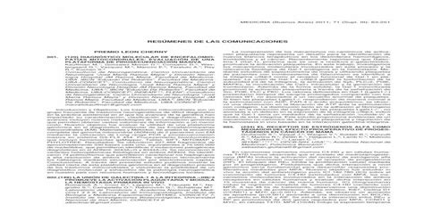 RESÚMENES DE LAS COMUNICACIONES diante estudios de espectrometría de