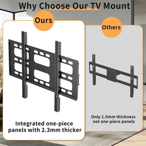 UNHO Soporte TV Pared Movimiento Completo Para Televisores 55 A 100