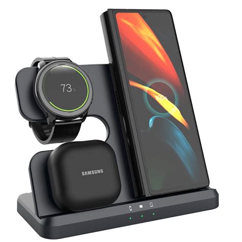 Ładowarka Indukcyjna ERBORD Samsung Trio 3w1 do Smartfona Galaxy Watch