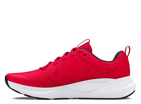 Ripley ZAPATILLAS CUERO HOMBRE UNDER ARMOUR TRAINING ROJO CHARGED