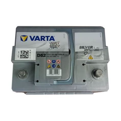 Аккумулятор Varta 6СТ 60 Silver Dynamic AGM D52 560901068 купить