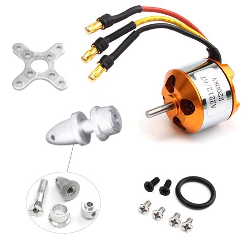 2200KV RC Brushless Motor A2212 6 30A ESC Kit Montage Gratuit Pour