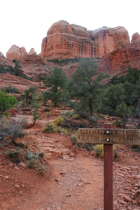 The Beginning of Cathedral Rock Trail