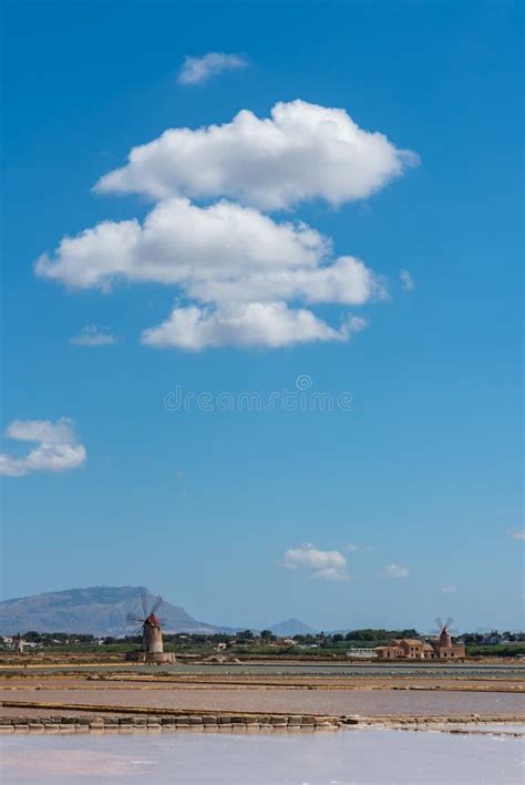 The Salt Pans Of Marsala Trapani Italy Stock Photo Image Of