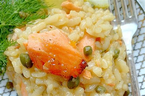 Salmon Risotto - Foodtastic Mom