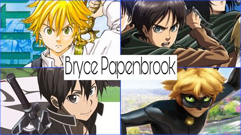 The Voices Of Bryce Papenbrook Youtube