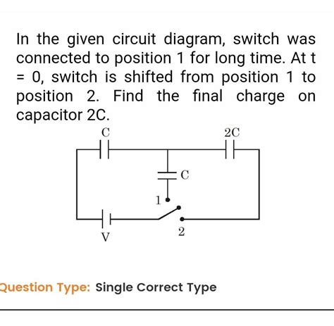 Answered In The Given Circuit Diagram Switch Was Connected To Kunduz