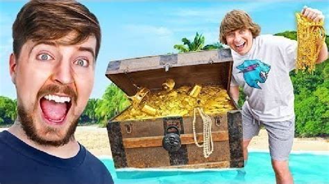 MrBeast sends YouTuber to his private island to look for secret treasure that he hid! – FirstSportz