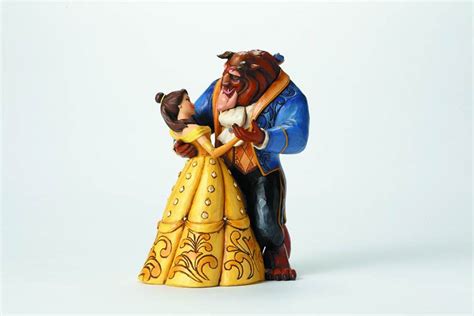 Disney Traditions Belle And Beast Dancing Figurine