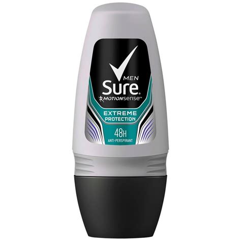 Sure Men Extreme Protection Roll On Anti Perspirant Deodorant 50ml From