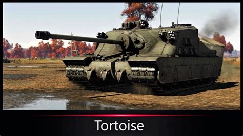 British Tutel Tortoise War Thunder Youtube