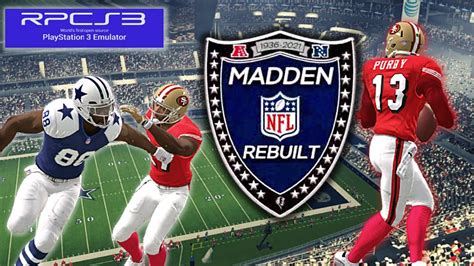 Madden 25 Revamped RPCS3 Gameplay 2022 NFC Divisional Playoffs