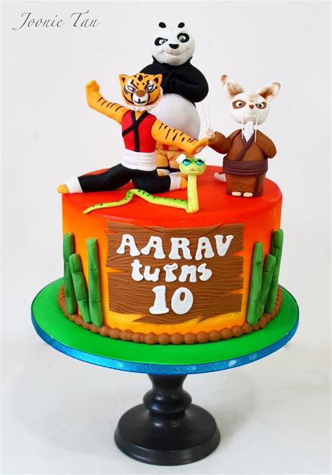 Kung Fu Panda Decorated Cake By Joonie Tan CakesDecor