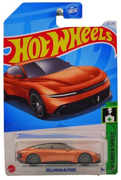 Hot Wheels 2024 Collector 085 250 Hw Green Speed 7 10 Delorean Kmj Diecast Ii