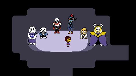 Undertale True Pacifist Ending YouTube