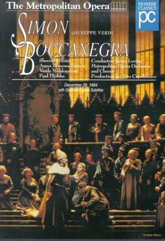 Verdi Simon Boccanegra James Levine The Metropolitan Opera Amazon