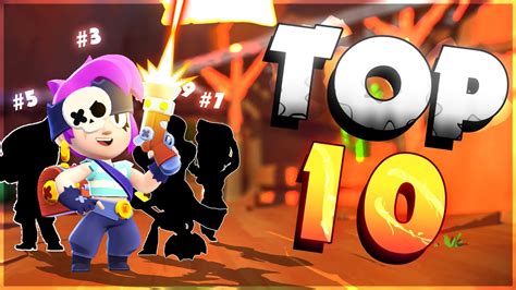 Ranking Of The TOP 10 Brawlers RIGHT NOW Tier Lists And Best Builds