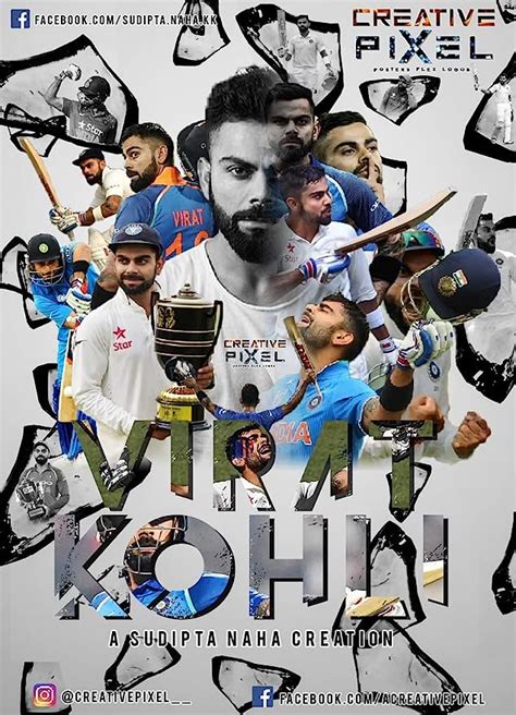 Virat Kohli Poster Virat Kohli Cricketer Poster For Home Office And