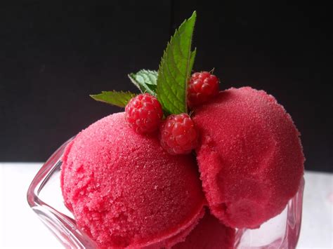 Expériences Gourmandes Sorbet à la framboise