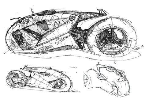 Al1 Again Concept Motorcycles Sketches Sketch Book Industrial